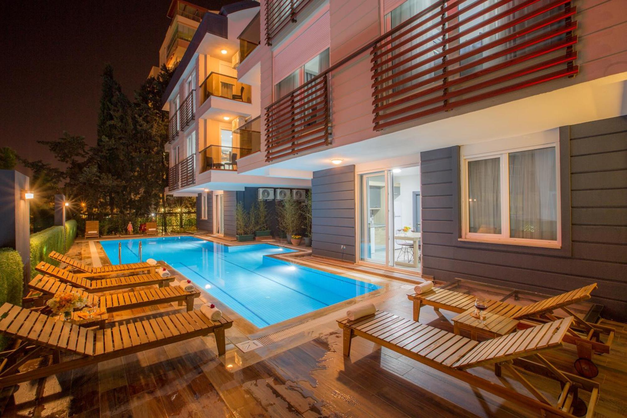 Elanis Suites Antalya Buitenkant foto